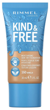 Rimmel Kind&Free wegański podkład nawilżający 160 Vanilla 30ml