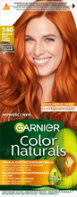 Garnier Color Naturals Creme Farba do włosów - 7.40 Miedziany blond 112ml