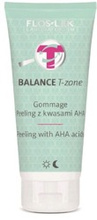 FLOSLEK Balance T-zone Gommage peeling z kwasami AHA 125g