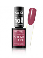Revers Solar Gel Lakier do paznokci efekt lakieru hybrydowego - 12 Soft Mulberry 10ml