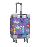 HiSkin Travel Set Mini zestaw podróżny walizka - Mydło do rąk i krem do rąk 2x75ml