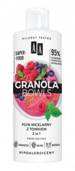 AA Granola Bowls płyn micelarny z tonikiem 2w1 400ml