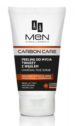 AA MEN Carbon Care peeling do mycia twarzy z węglem 150ml