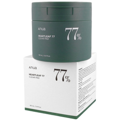 ANUA Heartleaf 77% Clear Pad Płatki do twarzy nasączone tonikiem z ekstraktem z pstrolistki o działaniu kojącym 70szt/160ml