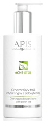APIS Acne Stop Oczyszczający tonik antybakteryjny z zieloną herbatą 300ml