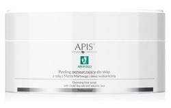 APIS Api-Podo Oczyszczający Peeling do stóp z Solą z Morza Martwego 300g