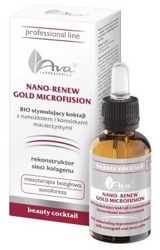 Ava Nano-Renew Gold Microfusion BIO stymulujący koktajl z nanozłotem i komórkami macierzystymi 30ml