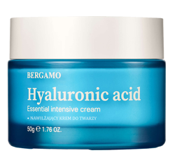 BERGAMO Hyaluronic Acid Nawilżający krem do twarzy z kwasem hialuronowym 50g