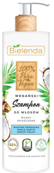 Bielenda 100% Pure Vegan szampon do włosów zniszczonych 400g
