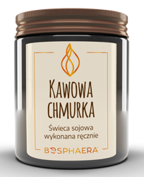 Bosphaera świeca sojowa KAWOWA CHMURKA 190g