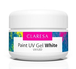 CLARESA Paint Gel UV/LED Żel do zdobień White 5ml