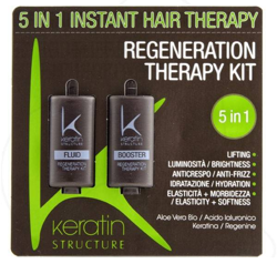 EDELSTEIN Keratin Structure Regeneration Therapy Kit kuracja regenerująca włosy 10ml+10ml