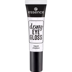 Essence Dewy Eye Gloss Płynny cień do powiek zapewniający lśniące wykończenie - 01 Crystal Clear 8ml
