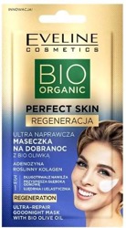 Eveline Cosmetics  BIO Organic Perfect Skin Regeneracja Ultranaprawcza maseczka na dobranoc z biooliwką 8ml