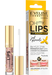 Eveline Cosmetics OH! my Lip Maximizer Błyszczyk powiększający usta Jad pszczeli 4,5ml