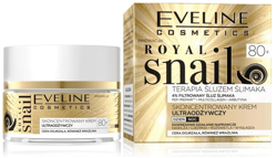 Eveline Cosmetics Royal Snail 80+ skoncentrowany krem ultraodżywczy dzień/noc 50ml