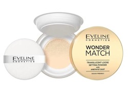 Eveline Cosmetics Wonder Match utrwalający puder z ametystowym pyłkiem 6g