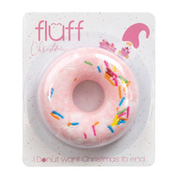 FLUFF Donut do kąpieli Wata Cukrowa 60g