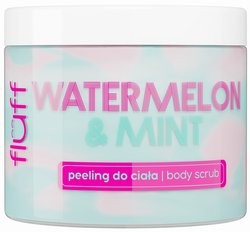 Fluff Watermelon&Mint Peeling do ciała o zapachu arbuza i mięty 160ml