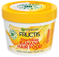 Garnier Fructis Banana Hair Food maska do włosów suchych 390ml