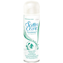 Gillette Satin Care Pure&Delicate Żel do golenia dla kobiet 200ml