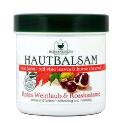 HERBAMEDICUS HAUTBALSAM Balsam z liści czerwonych winogron i kasztanowca 250ml