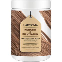 Harmonia regenerująca maska do włosów Keratin&PP Vitamin 1000g