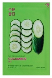 Holika Holika Mask Sheet Pure Essence Cucumber - Maseczka do twarzy w płachcie z ekstraktem z ogórka 20ml
