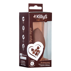 Inter Vion Killys Gąbka do makiajżu 3D o zapachu czekolady