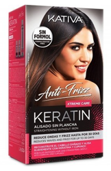 KATIVA Anti-Frizz XTREME CARE Zestaw do keratynowego prostowania włosów Najwyższa ochrona