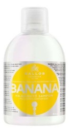 Kallos Banana Shampoo - Szampon bananowy, 1000 ml
