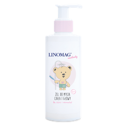 LINOMAG Żel do mycia ciała i głowy dla dzieci i niemowląt 200ml