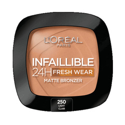 L'Oreal Infaillible 24H Fresh Wear Matte Bronzer matujący 250 Light 9g