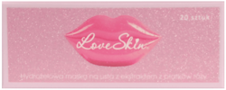 Love Skin Hydrożelowa maska na usta z ekstraktem z płatków róży 60g/20szt.