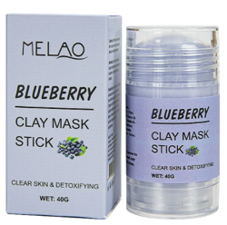 MELAO Blueberry Clay Mask Stick Maseczka do twarzy w sztyfcie oczyszczająco detoksykująca 40g