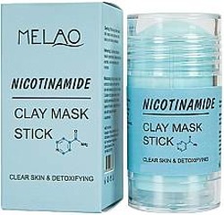 MELAO Nicotinamide Clay Mask Stick Maseczka do twarzy w sztyfcie 40g [data ważności 23.04.2024]