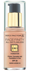 Max Factor Facefinity All Day Flawless 3 w 1 Podkład 30 ml