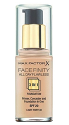 Max Factor Facefinity All Day Flawless 3w1 Fluid podkład do twarzy - 40 Light Ivory 30ml