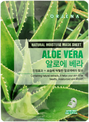 ORJENA Aloe Vera Mask Sheet łagodząca maseczka w płachcie z aloesem 23ml