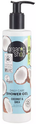 Organic shop Żel pod prysznic Olejek kokosowy & Masło shea 280ml