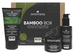 Orientana Bamboo Box zestaw dla mężczyzn Żel do mycia + Balsam po goleniu + do twarzy