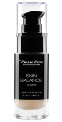 Pierre Rene Skin Balance Cover Fluid Foundation - Podkład kryjący niedoskonałości 24 Beige, 30 ml