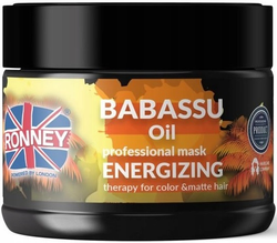 Ronney BABASSU Oil Energizing Mask Maska do włosów farbowanych i matowych 300ml