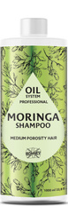Ronney Moringa Oil Shampoo Medium Porosity Hair Szampon do włosów średnioporowatych Moringa 1000ml