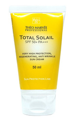 Theo Marvee Total Solail SPF50+ Krem ochronny nawilżający przeciwsłoneczny 50ml