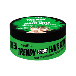 Venita Trendy Color Hair Wax Wosk koloryzujący do stylizacji włosów - GREEN 75g