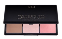Wibo 3 Steps To Perfect Face Contour Palette Light Paleta do konturowania twarzy
