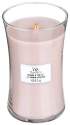 WoodWick świeca duża Vanilla& Sea Salt 610g