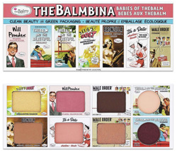 theBalm THE BALMBINA Eyeshadow Palette paleta cieni do powiek 15,6g