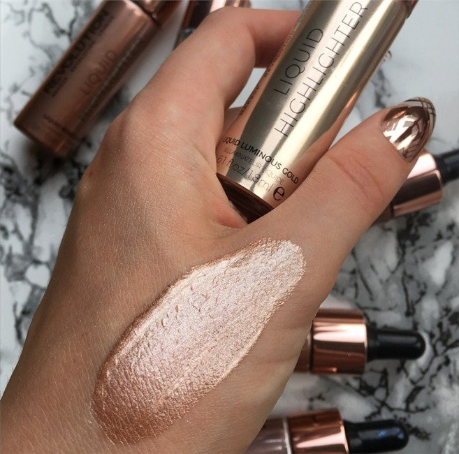 Makeup Revolution Liquid Highlighter Liquid Luminous Płynny